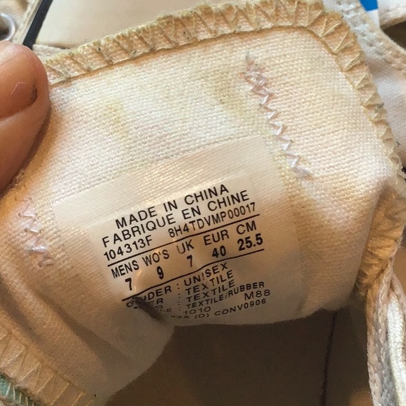 Converse white sneakers - Picture 5 of 5